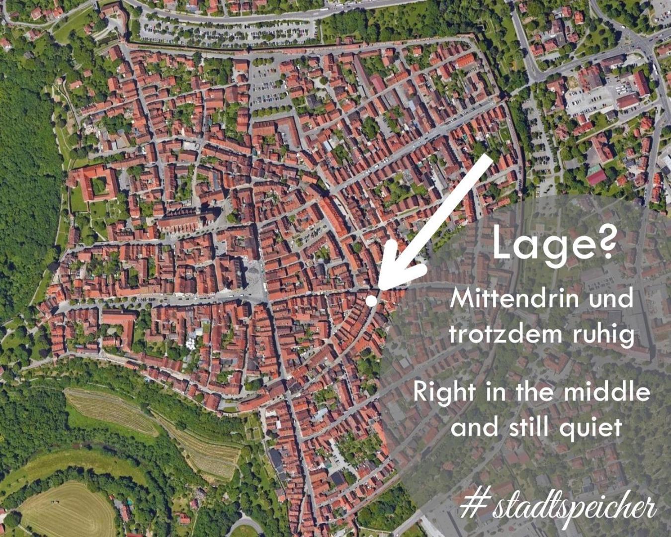 Apartment #stadtspeicher - Blauer Stern Mitten In Der Altstadt Rothenburg ob der Tauber
