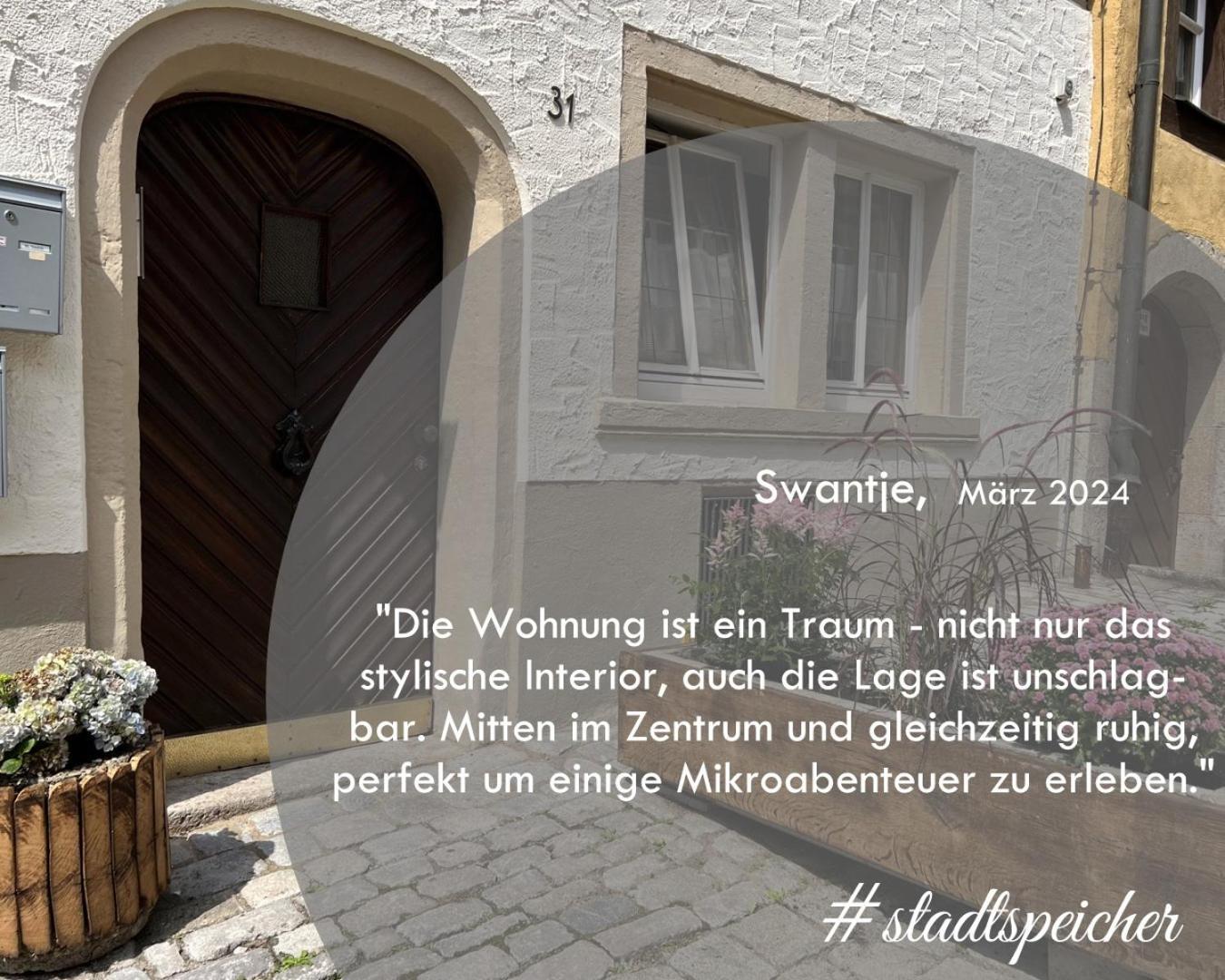 Apartment #stadtspeicher - Blauer Stern Mitten In Der Altstadt Rothenburg ob der Tauber